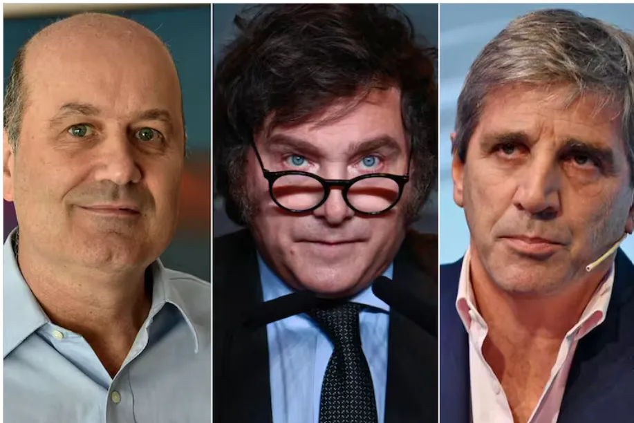 sturzenegger milei caputo