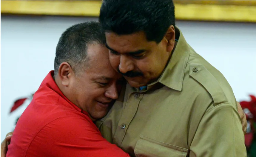 Diosdado Cabello Nicolas Maduro