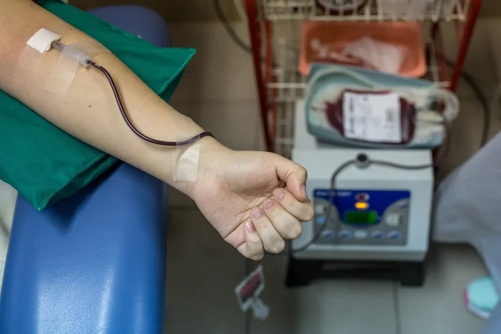 donación de sangre