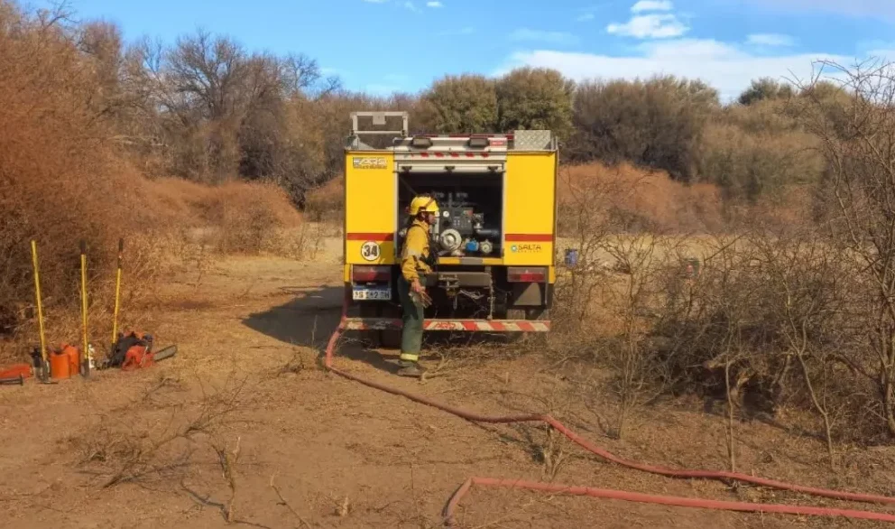 incendio cafayate bomberos