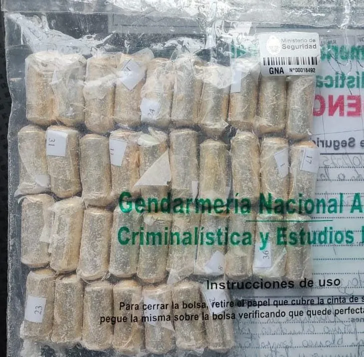capsulas de cocaina