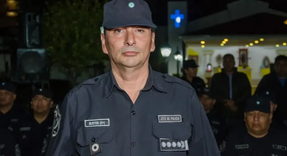 Diego Antonio Bustos  Jefe de Policía de la Provincia de Salta