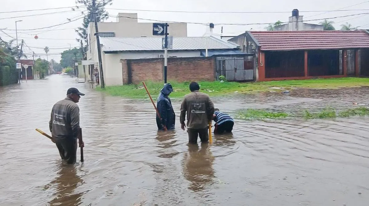 temporal en corrientes