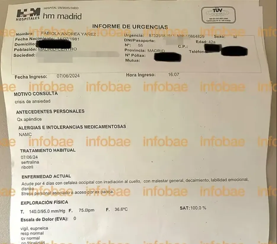 Hospital de Madrid - Fabiola Yañez